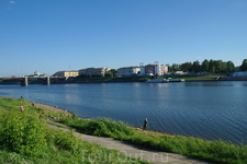 Волга в районе г. Твери.