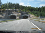 Туннели по пути из Хельсинки в Турку