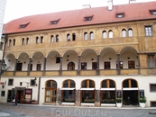 Красивые фасады зданий в Праге
