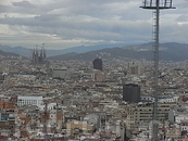 вид Барселоны с горы Монтжуик 2