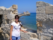 Вид на Средиземное море и Ветрянные мельницы