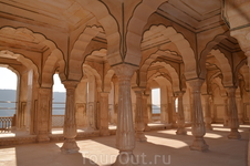 Джайпур, форт Амбер, комплекс дворцов и галерей