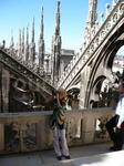 На крыше Миланского собора