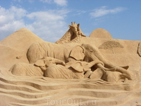 Фестиваль песчаных скульптур в Альбуфейре - Африка