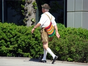 Житель Мюнхена в традиционном костюме