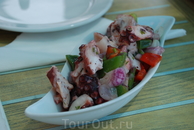 Кухня Тенерифе. Салат с осьминогами.