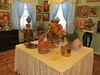 Экспозиция, посвященная чаепитию, в усадебном доме Музея-усадьбы С.В.Рахманинова в Ивановке. 