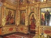 Фрагмент иконостаса Троицкого собора.