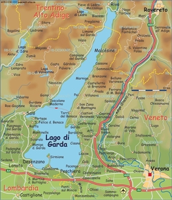 Дезенцано-дель-Гарда на карте