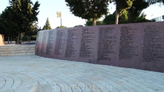 Перед зданием университета видим гранитный парапет с именами, среди которых можно встретить много знакомых. Эти люди пожертвовали университету миллион ...