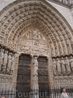 центральный вход собора Парижской Богоматери