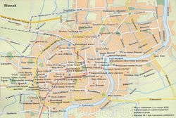 Карта Шанхая на русском
