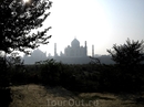 Вид на Taj Mahal