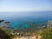 Дикие пляжи за Иерапетрой, Ливийское море