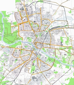 Карта Гродно