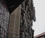 Скульптура эрфуртского собора.Посещение  Эрфурата -  на всю жизнь впечатление  от величия готической архитектуры.