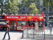 Барселона. Туристический автобус