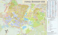 Карта Йошкар-Олы