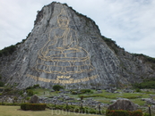 Самое большое в мире наскальное изображение Будды.