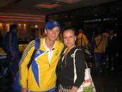 я собственной персоной с Тимощуком перед матчем Себрия-Украина :)