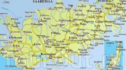 Карта Сааремаа