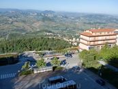 Вид на долину с высоты Сан-Марино
