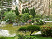 Японский садик в центре Монте-Карло