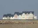 домики на берегу Анлантического океана в Довиле, Трувиле