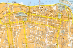 Карта Днепропетровска с улицами