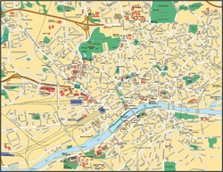 Карта Франкфурта-на-Майне
