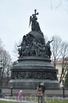 Памятник Тысячелетию России. Возведен по проекту М.О.Микешина в 1862 году.