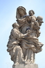 Одна из скульптур Карлова моста, Прага
