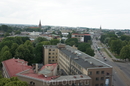 Вид на город с колокольни собора Св. Троицы