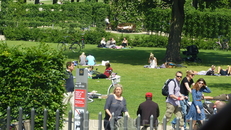 Парк в столице Дании.