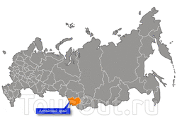 Алтайский край на карте