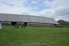 Реконструированный дом вождя викингов (музей викингов Лофотр в пос.Борг). 