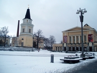 Центральная площадь в Тампере.