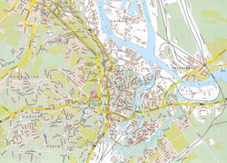 Карта Гданьска