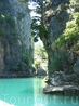 Green Canyon. Manavgat. Подплываем к ущелью.