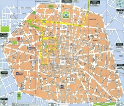 Карта Болоньи