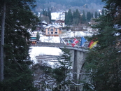 Мост через ущелье в Сен-Жэрве
