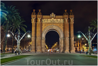 Триумфальная арка в парке Цитадель