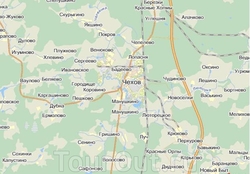 Чехов на карте