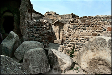  Главным был храм Солнца на самой высокой 

точке города, вокруг было множество других. Имено поэтому  в 337 году после крещения Грузии Уплисцихе ушел в глухую оппозицию. Конфликт с Мцхетой перерос 
