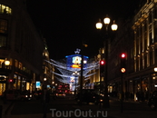 Christmas decoration on Regent street