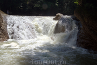 Первый водопад на реке Сахрай