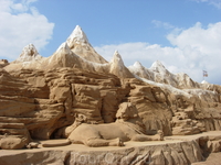 Фестиваль песчаных скульптур в Альбуфейре - Гималаи