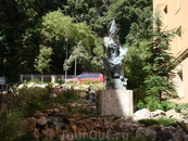 Монтсеррат. Статуя Аббата Оливы