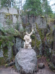 Статуя Вяйнемёйнена — главного героя карело-финского эпоса Калевала.