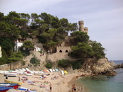 Пляж у крепости